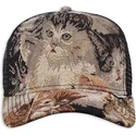 petten-gebogen-meerkleurig-snapback-we-love-ugly-cat2-van-djinns