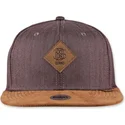 petten-plat-bruin-snapback-linen-2015-van-djinns
