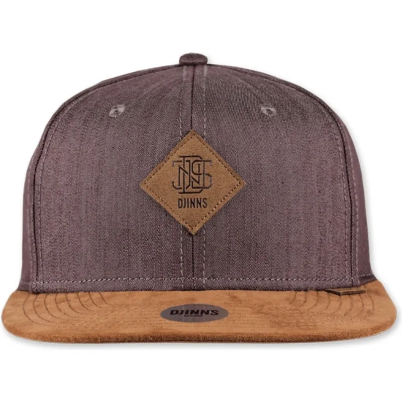 petten-plat-bruin-snapback-linen-2015-van-djinns