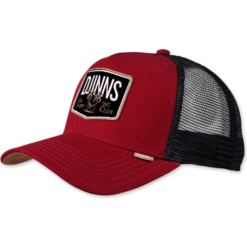 petten-gebogen-rood-snapback-nothing-club-van-djinns petten-gebogen-rood-snapback-nothing-club-van-djinns