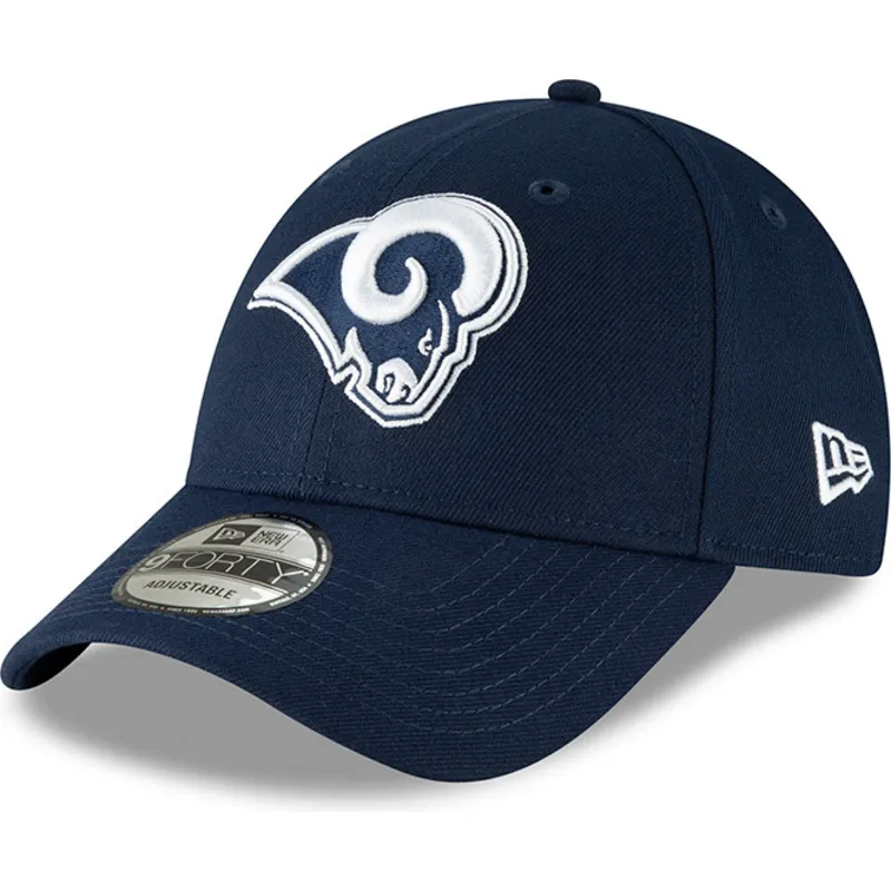 petten-gebogen-blauw-verstelbaar-9forty-the-league-van-los-angeles-rams-nfl-van-new-era petten-gebogen-blauw-verstelbaar-9forty-the-league-van-los-angeles-rams-nfl-van-new-era