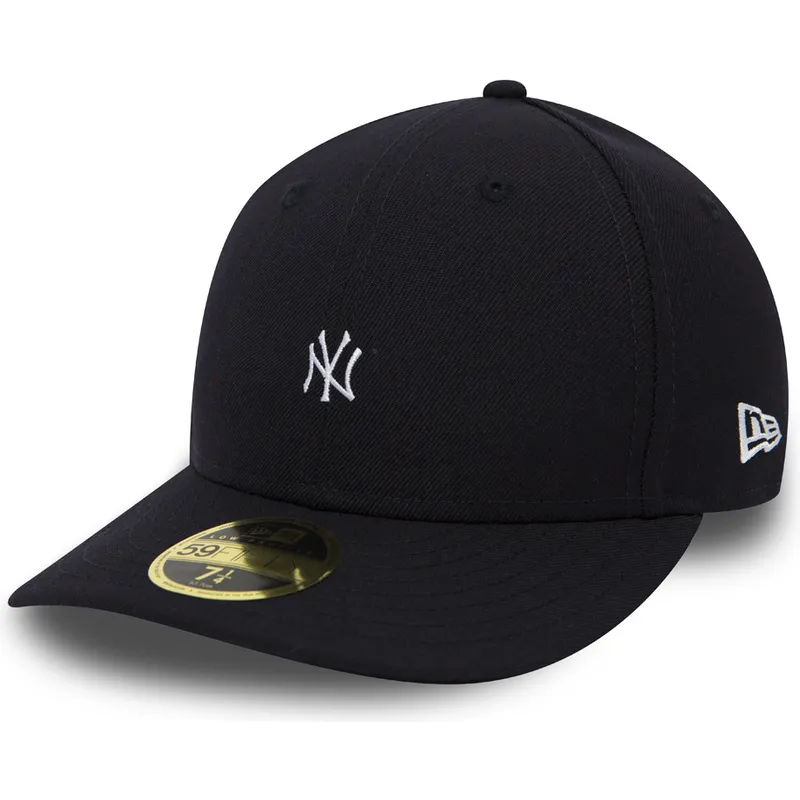 petten-plat-zwart-fitted-59fifty-low-profile-mini-van-new-york-yankees-mlb-van-new-era