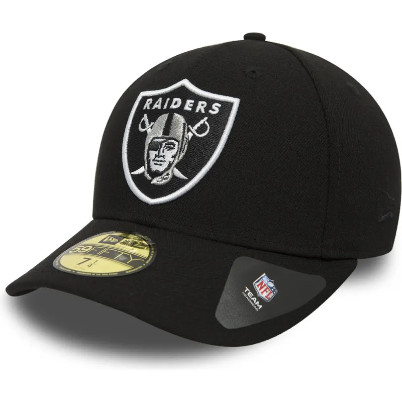 petten-plat-zwart-fitted-59fifty-low-profile-classic-van-las-vegas-raiders-nfl-van-new-era