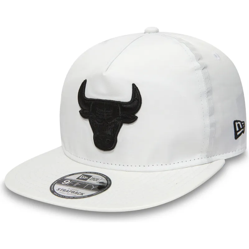 petten-plat-wit-snapback-voor-kinderen-9fifty-a-frame-premium-sport-van-chicago-bulls-nba-van-new-era