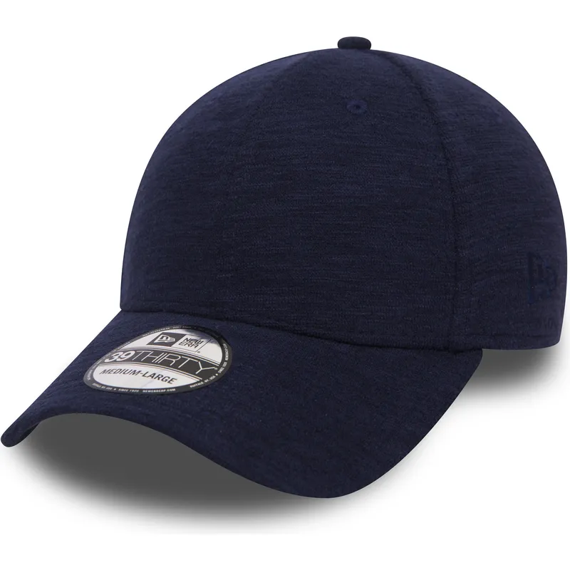 petten-gebogen-marineblauw-fitted-39thirty-slub-van-new-era