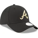 petten-gebogen-zwart-verstelbaar-9forty-sport-van-atlanta-braves-mlb-van-new-era