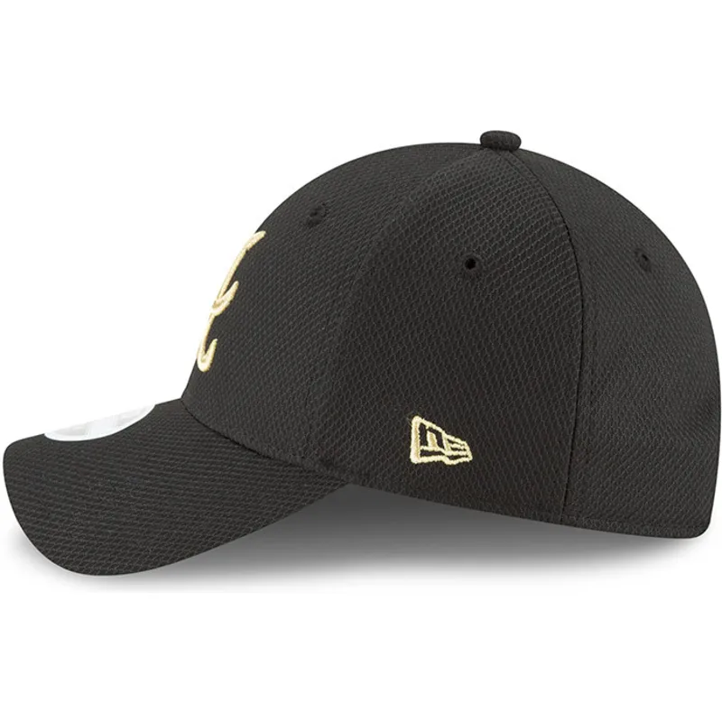 petten-gebogen-zwart-verstelbaar-9forty-sport-van-atlanta-braves-mlb-van-new-era