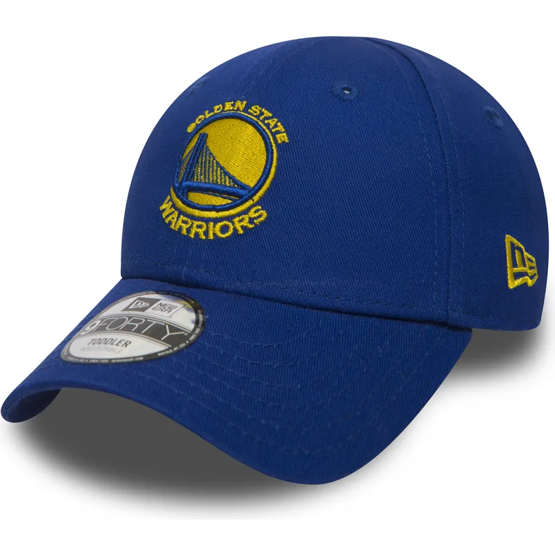 petten-gebogen-blauw-verstelbaar-voor-kinderen-9forty-essential-van-golden-state-warriors-nba-van-new-era petten-gebogen-blauw-verstelbaar-voor-kinderen-9forty-essential-van-golden-state-warriors-nba-van-new-era