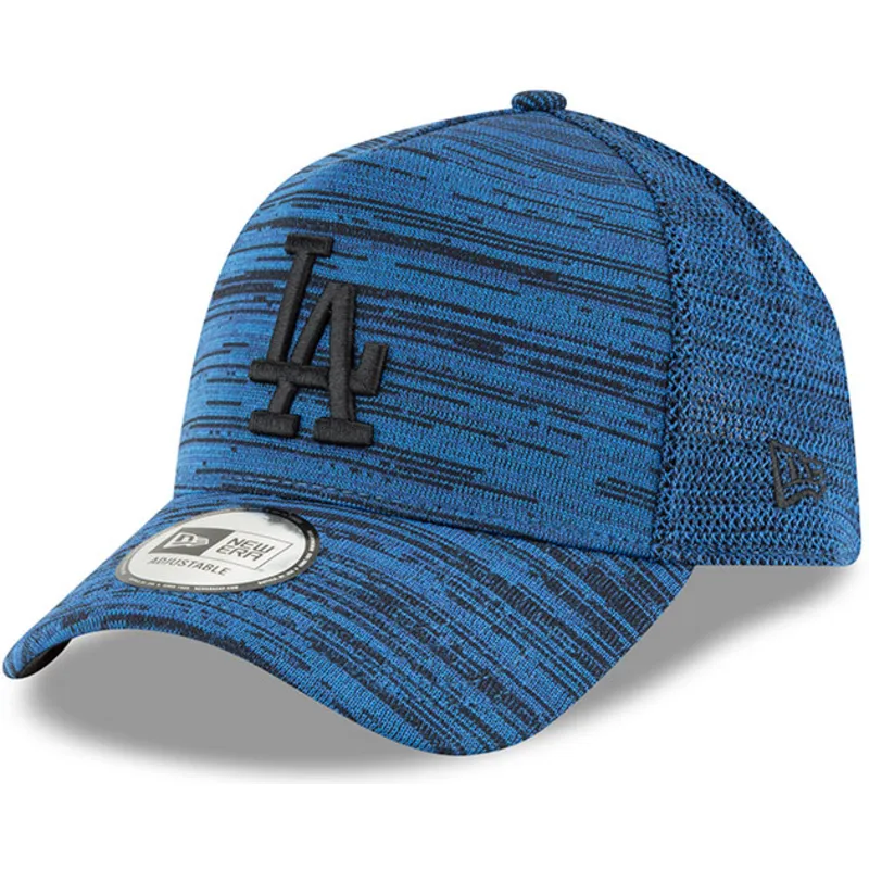 petten-gebogen-blauw-snapback-ajustable-9forty-a-frame-engineered-fit-van-los-angeles-dodgers-mlb-van-new-era