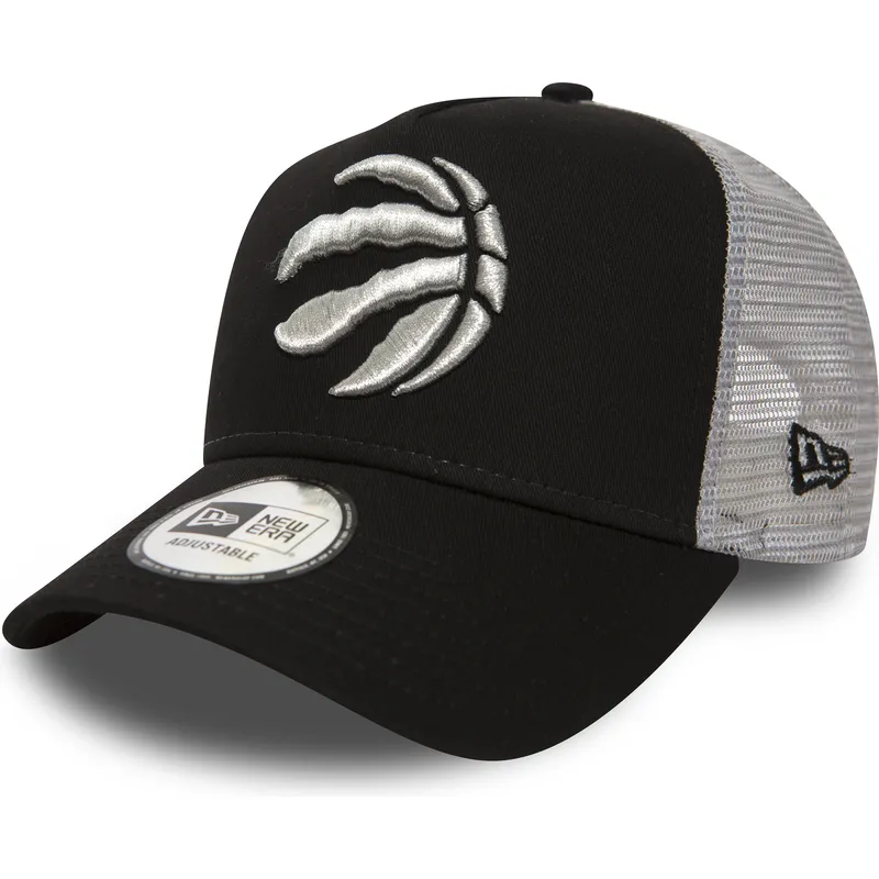 petten-gebogen-zwart-snapback-9forty-team-van-toronto-raptors-nba-van-new-era