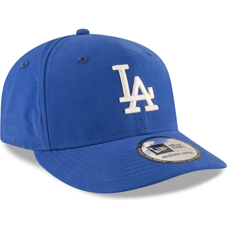 petten-gebogen-blauw-snapback-9fifty-nylon-pre-curved-fit-van-los-angeles-dodgers-mlb-van-new-era