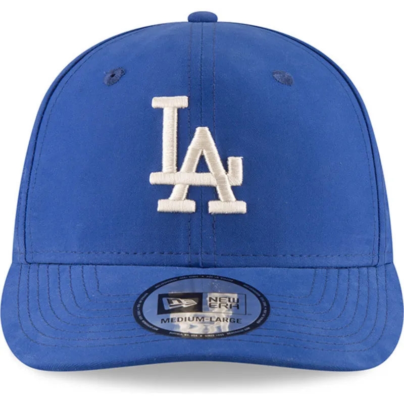 petten-gebogen-blauw-snapback-9fifty-nylon-pre-curved-fit-van-los-angeles-dodgers-mlb-van-new-era