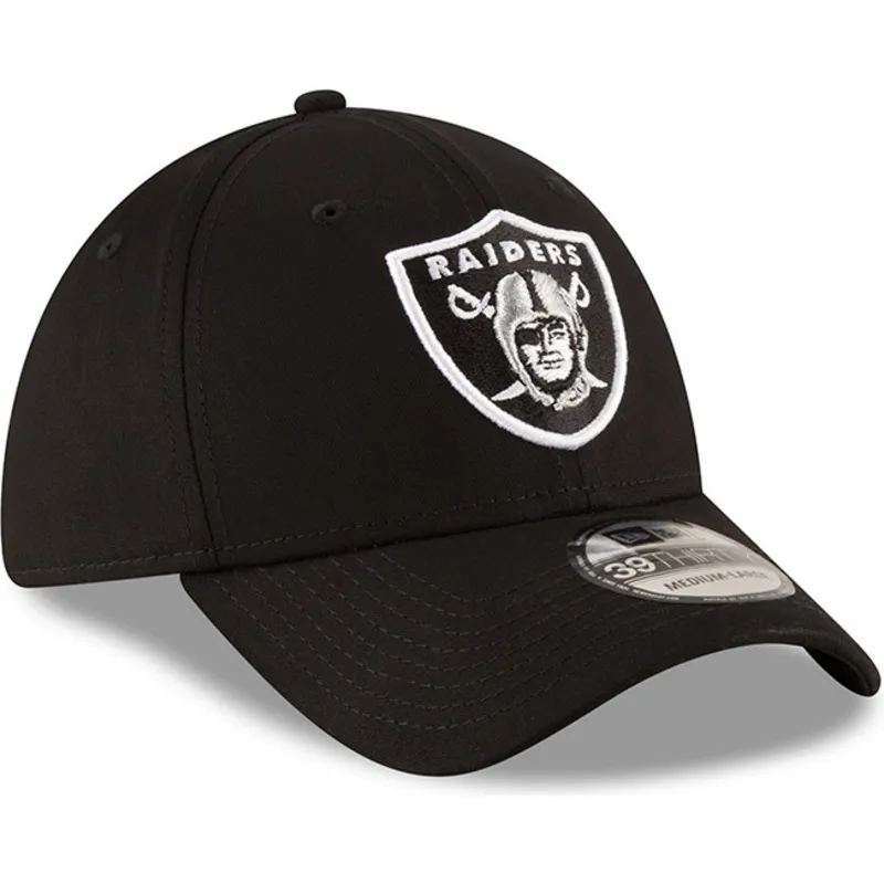 petten-gebogen-zwart-fitted-39thirty-base-van-las-vegas-raiders-nfl-van-new-era
