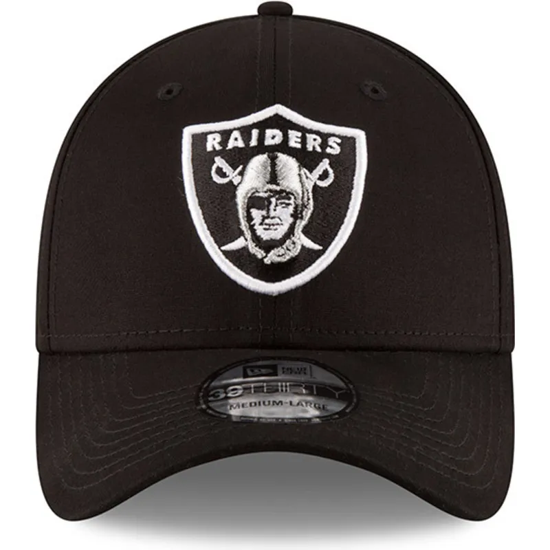 petten-gebogen-zwart-fitted-39thirty-base-van-las-vegas-raiders-nfl-van-new-era