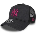petten-gebogen-grijs-snapback-9forty-essential-jersey-van-new-york-yankees-mlb-van-new-era