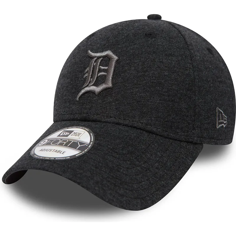 petten-gebogen-zwart-verstelbaar-9forty-essential-jersey-van-detroit-tigers-mlb-van-new-era