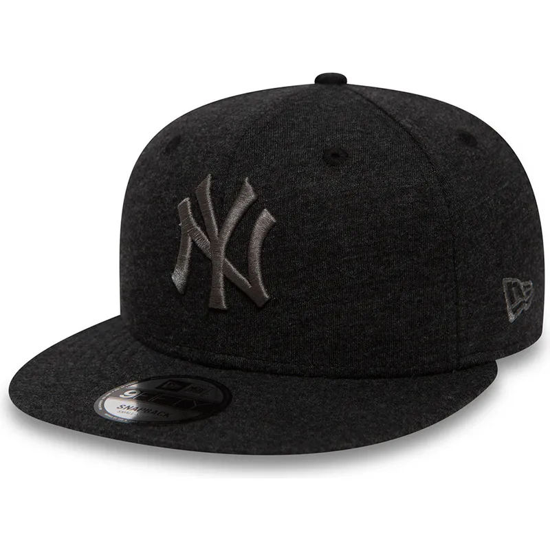 petten-plat-grijs-snapback-9fifty-essential-jersey-van-new-york-yankees-mlb-van-new-era