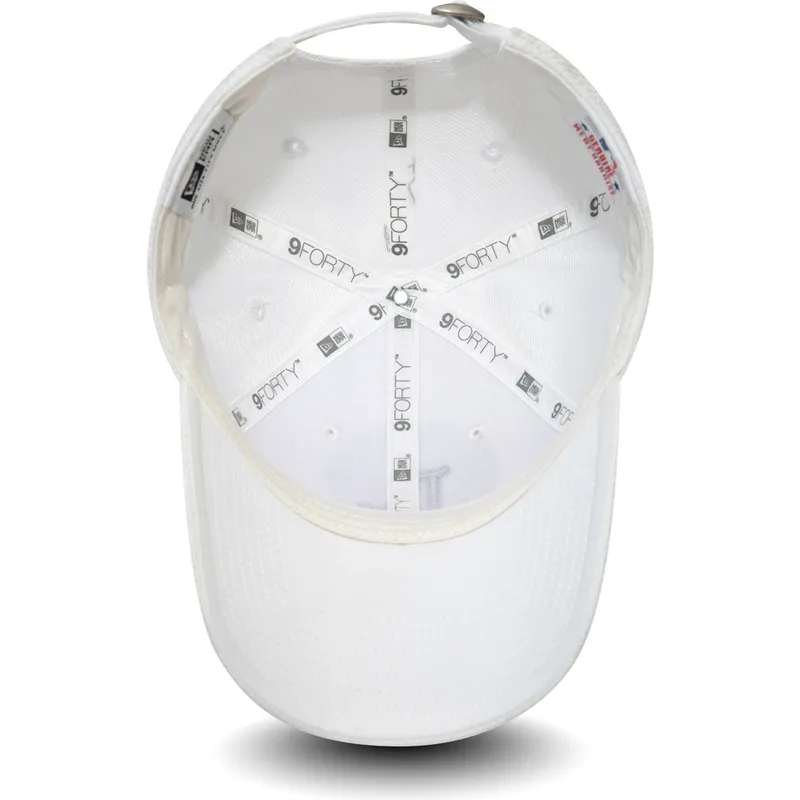 petten-gebogen-wit-verstelbaar-9forty-diamond-era-van-los-angeles-dodgers-mlb-van-new-era