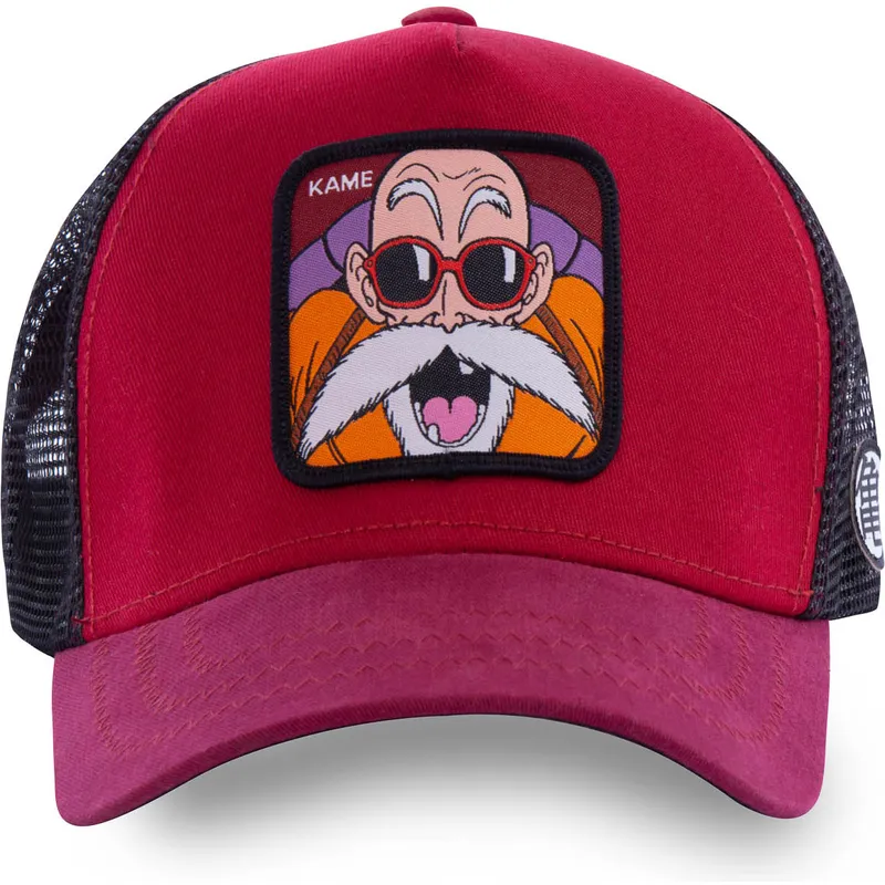 petten-gebogen-rood-snapback-kam5-muten-roshi-dragon-ball-van-capslab petten-gebogen-rood-snapback-kam5-muten-roshi-dragon-ball-van-capslab