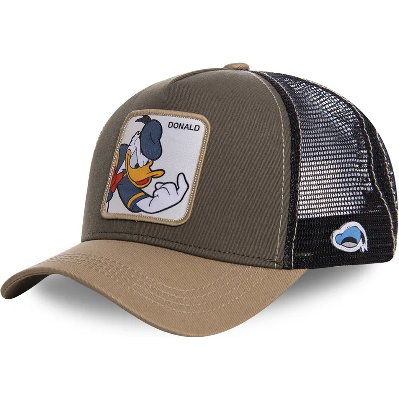petten-gebogen-bruin-snapback-don1-donald-duck-disney-van-capslab