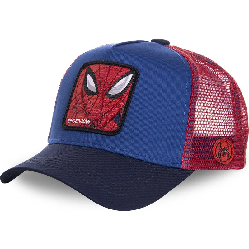 petten-gebogen-blauw-snapback-spi1-spider-man-marvel-comics-van-capslab petten-gebogen-blauw-snapback-spi1-spider-man-marvel-comics-van-capslab