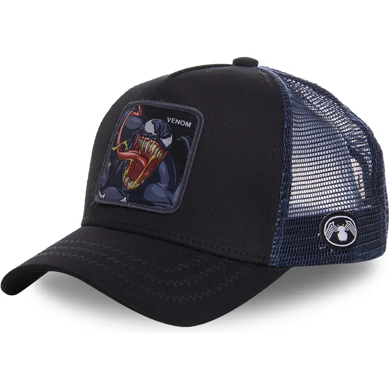 petten-gebogen-zwart-snapback-ven1-venom-marvel-comics-van-capslab