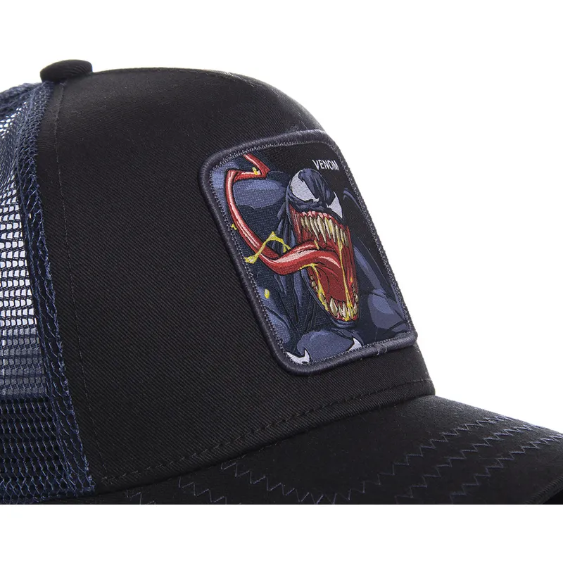petten-gebogen-zwart-snapback-ven1-venom-marvel-comics-van-capslab