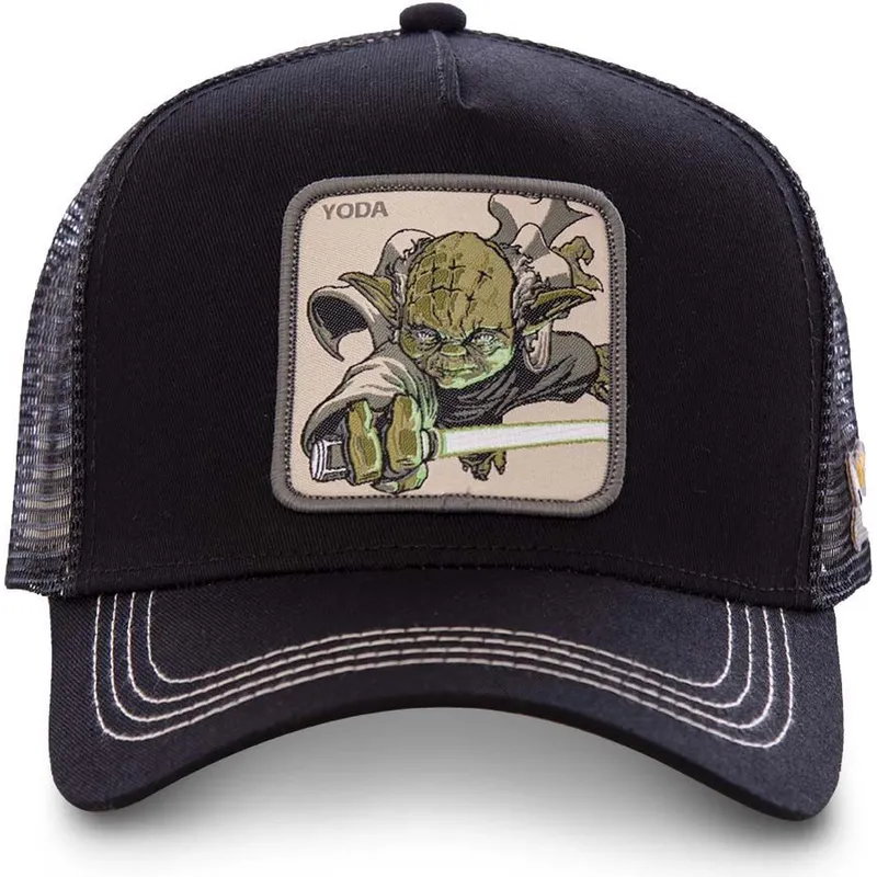 petten-gebogen-zwart-snapback-yod2-yoda-star-wars-van-capslab petten-gebogen-zwart-snapback-yod2-yoda-star-wars-van-capslab
