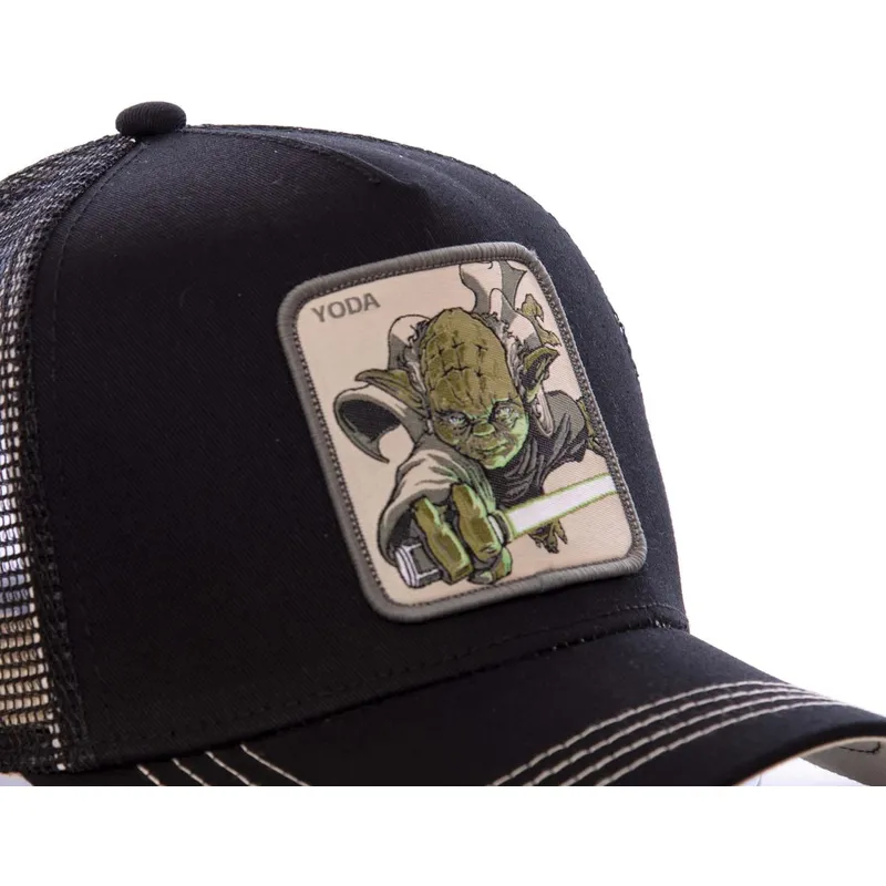 petten-gebogen-zwart-snapback-yod2-yoda-star-wars-van-capslab petten-gebogen-zwart-snapback-yod2-yoda-star-wars-van-capslab