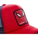 petten-gebogen-rood-snapback-spi4m-spider-man-marvel-comics-van-capslab