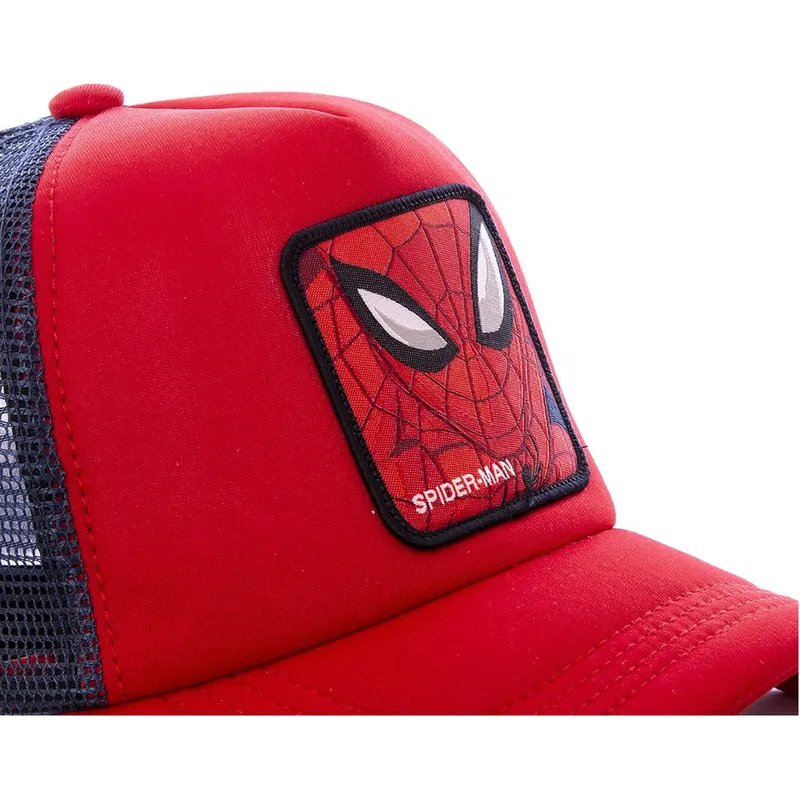 petten-gebogen-rood-snapback-spi4m-spider-man-marvel-comics-van-capslab petten-gebogen-rood-snapback-spi4m-spider-man-marvel-comics-van-capslab