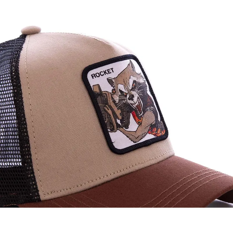 petten-gebogen-bruin-snapback-roc1-rocket-raccoon-marvel-comics-van-capslab petten-gebogen-bruin-snapback-roc1-rocket-raccoon-marvel-comics-van-capslab