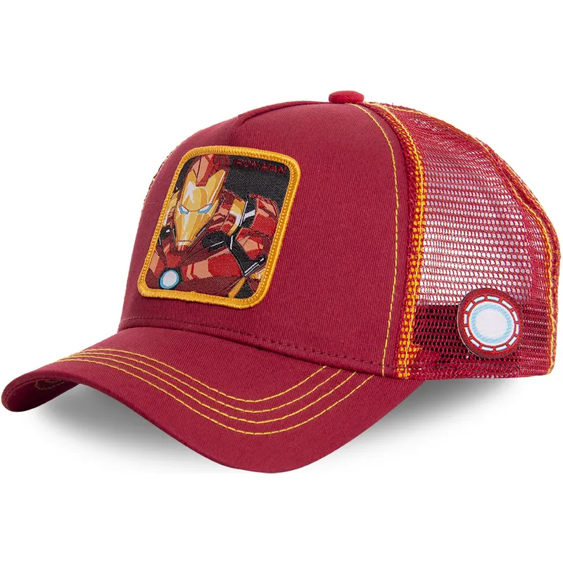 petten-gebogen-rood-snapback-iro1-iron-man-marvel-comics-van-capslab petten-gebogen-rood-snapback-iro1-iron-man-marvel-comics-van-capslab
