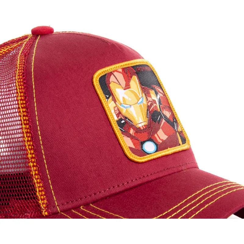 petten-gebogen-rood-snapback-iro1-iron-man-marvel-comics-van-capslab petten-gebogen-rood-snapback-iro1-iron-man-marvel-comics-van-capslab