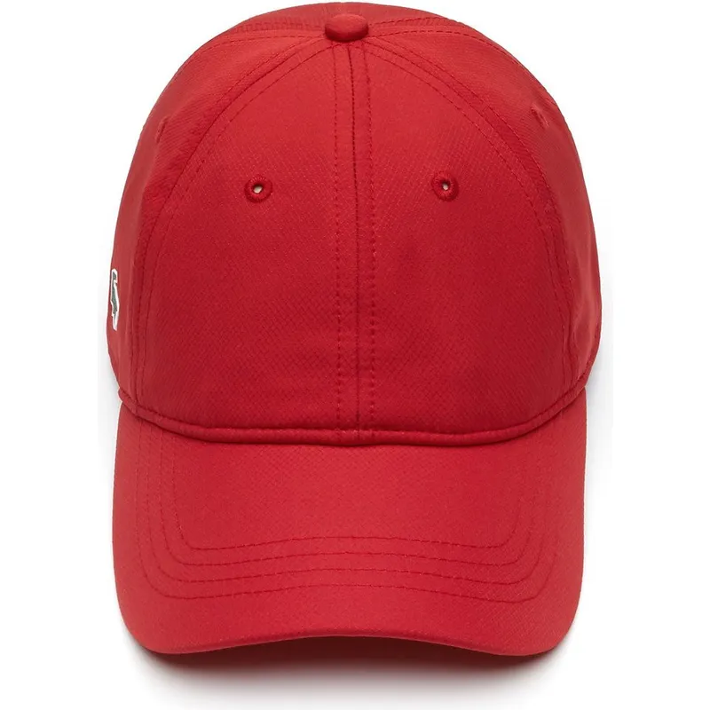 petten-gebogen-rood-verstelbaar-basic-dry-fit-van-lacoste