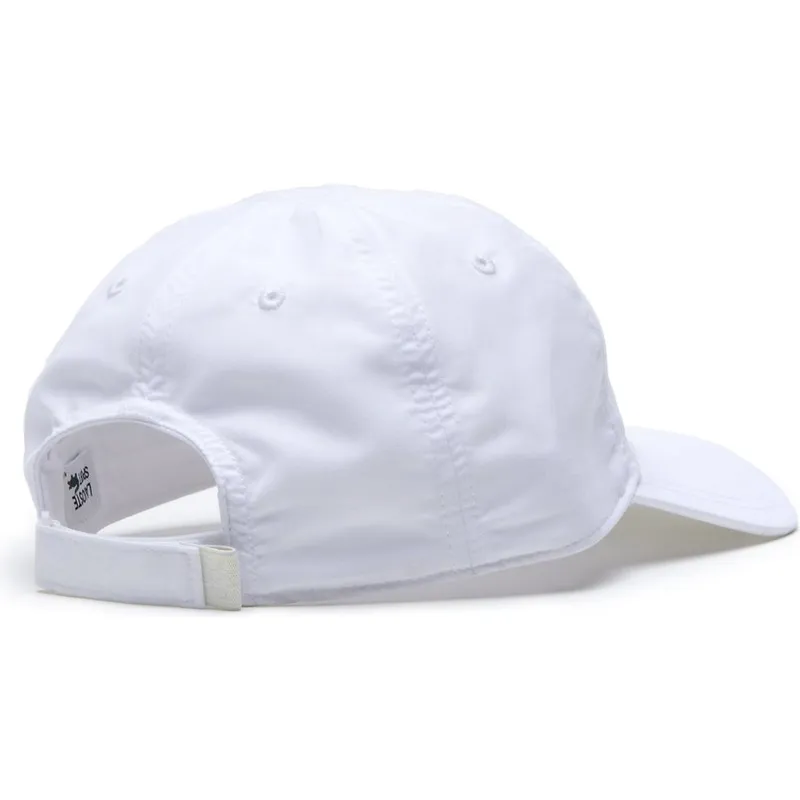 petten-gebogen-wit-verstelbaar-croc-microfibre-van-lacoste