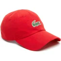 petten-gebogen-rood-verstelbaar-croc-microfibre-van-lacoste