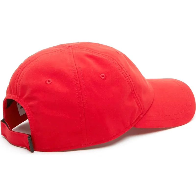 petten-gebogen-rood-verstelbaar-croc-microfibre-van-lacoste