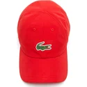 petten-gebogen-rood-verstelbaar-croc-microfibre-van-lacoste
