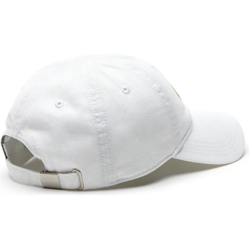 petten-gebogen-wit-verstelbaar-big-croc-gabardine-van-lacoste