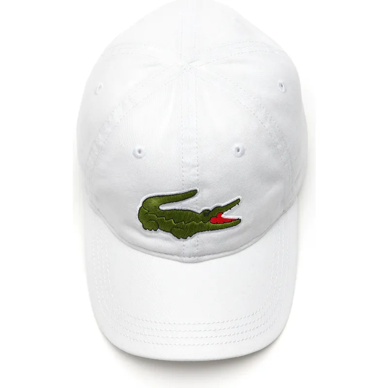 petten-gebogen-wit-verstelbaar-big-croc-gabardine-van-lacoste