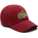petten-gebogen-rood-verstelbaar-big-croc-gabardine-van-lacoste