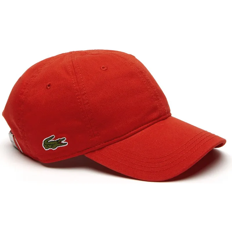 petten-gebogen-rood-verstelbaar-basic-side-crocodile-van-lacoste petten-gebogen-rood-verstelbaar-basic-side-crocodile-van-lacoste