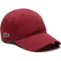 petten-gebogen-rood-verstelbaar-basic-side-crocodile-van-lacoste