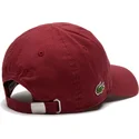 petten-gebogen-rood-verstelbaar-basic-side-crocodile-van-lacoste