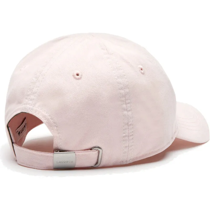 petten-gebogen-roze-verstelbaar-big-croc-gabardine-van-lacoste