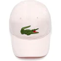 petten-gebogen-roze-verstelbaar-big-croc-gabardine-van-lacoste