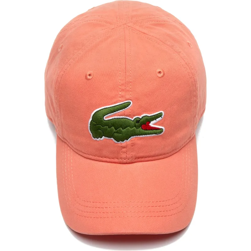 petten-gebogen-oranje-verstelbaar-big-croc-gabardine-van-lacoste