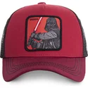 petten-gebogen-rood-snapback-vad-darth-vader-star-wars-van-capslab