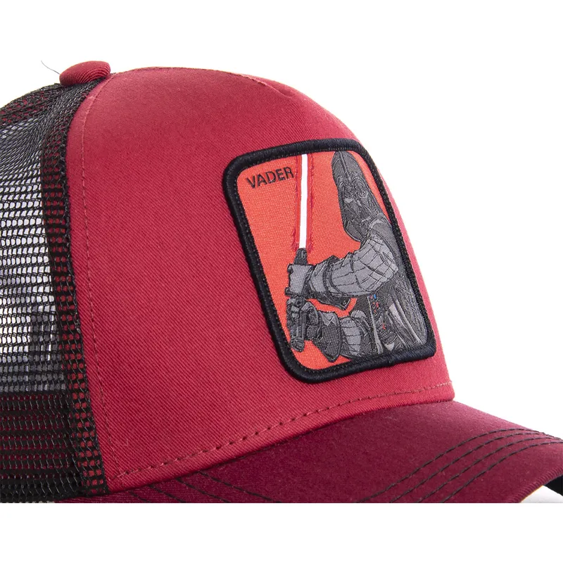 petten-gebogen-rood-snapback-vad-darth-vader-star-wars-van-capslab petten-gebogen-rood-snapback-vad-darth-vader-star-wars-van-capslab